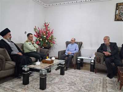 دیدار  فرمانده انتظامی استان آذربایجان غربی با بازنشسته اماموردی سهرابی