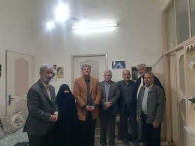 دیدار با ۱۲ نفر از پیشکسوتان در شهرستان گناباد