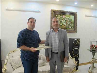 دیدار رئیس کانون بازنشستگان استان مرکزی با ۵ نفر از پیشکسوتان شهرستان اراک