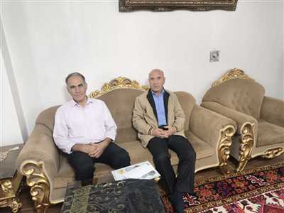 دیدار رئیس کانون بازنشستگان شهرستان میاندوآب با ۳ پیشکسوت بازنشسته