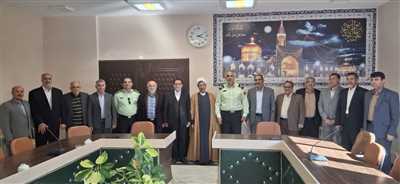 دیدار رئیس کانون بازنشستگان استان خراسان شمالی با فرمانده انتظامی استان