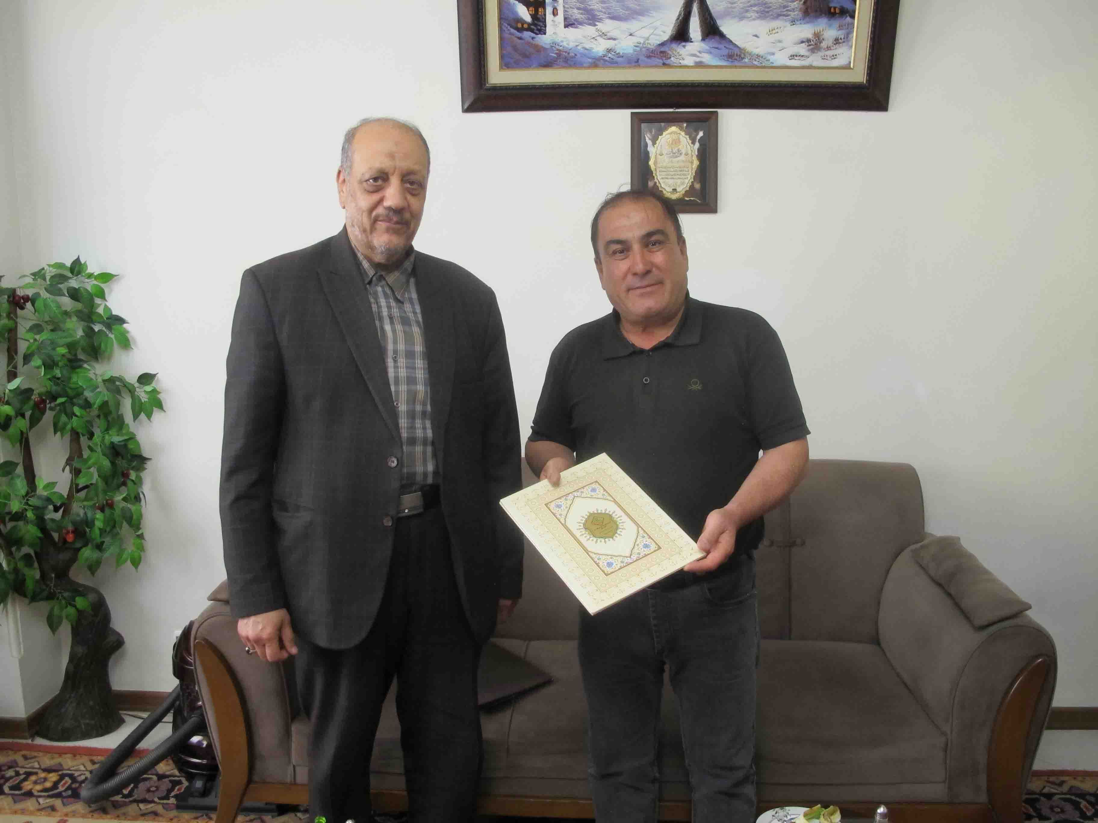 دیدار و سرکشی از ۴ نفر پیشکسوتان شهرستان شازند (شهر مهاجران)