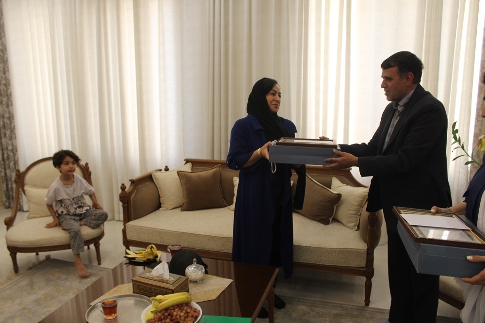 دیدار با ۴ بازنشسته در شهرستان ورامین