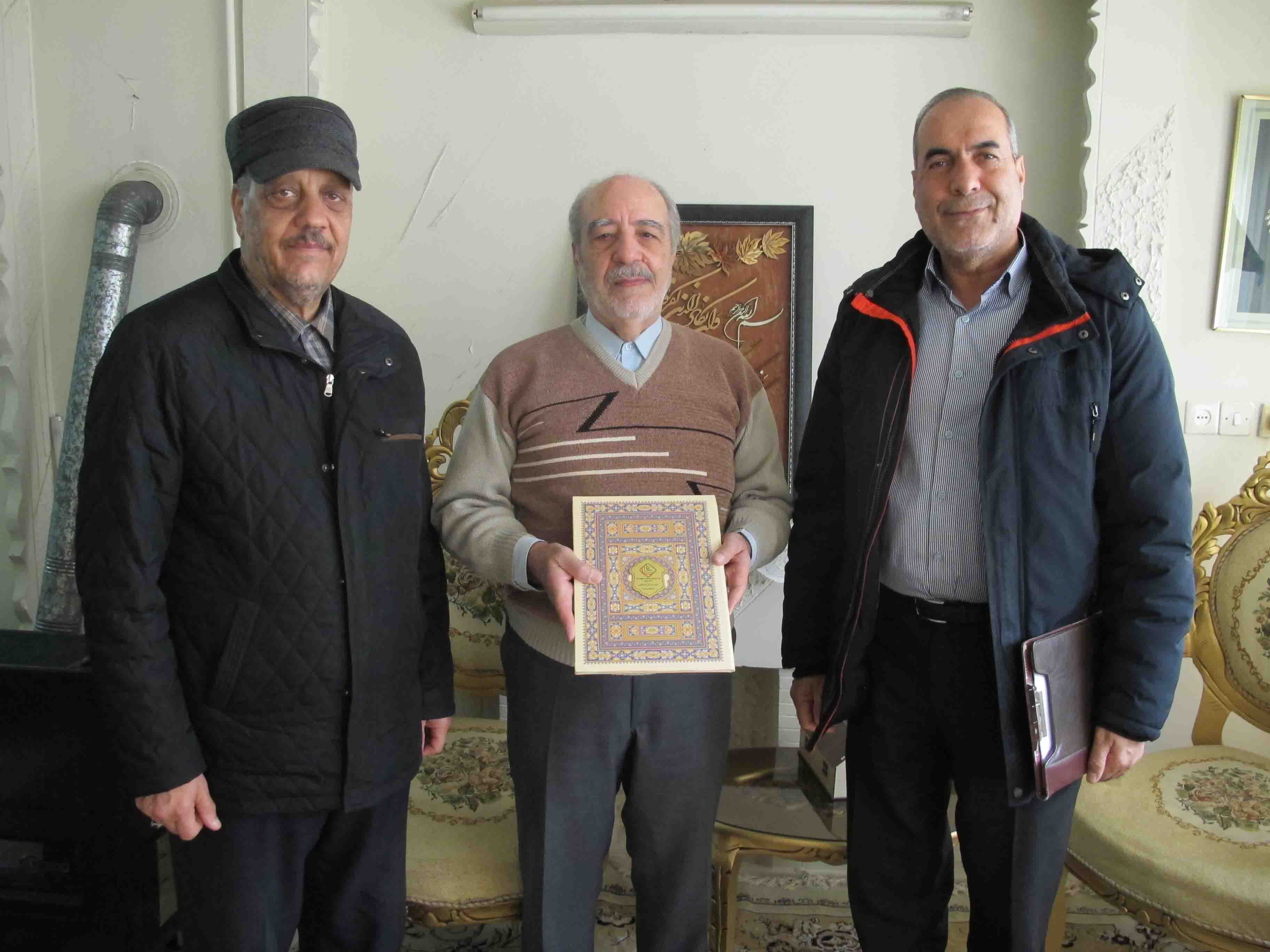 دیدار رئیس کانون بازنشستگان استان مرکزی با ۶ نفر از پیشکسوتان شهرستان اراک