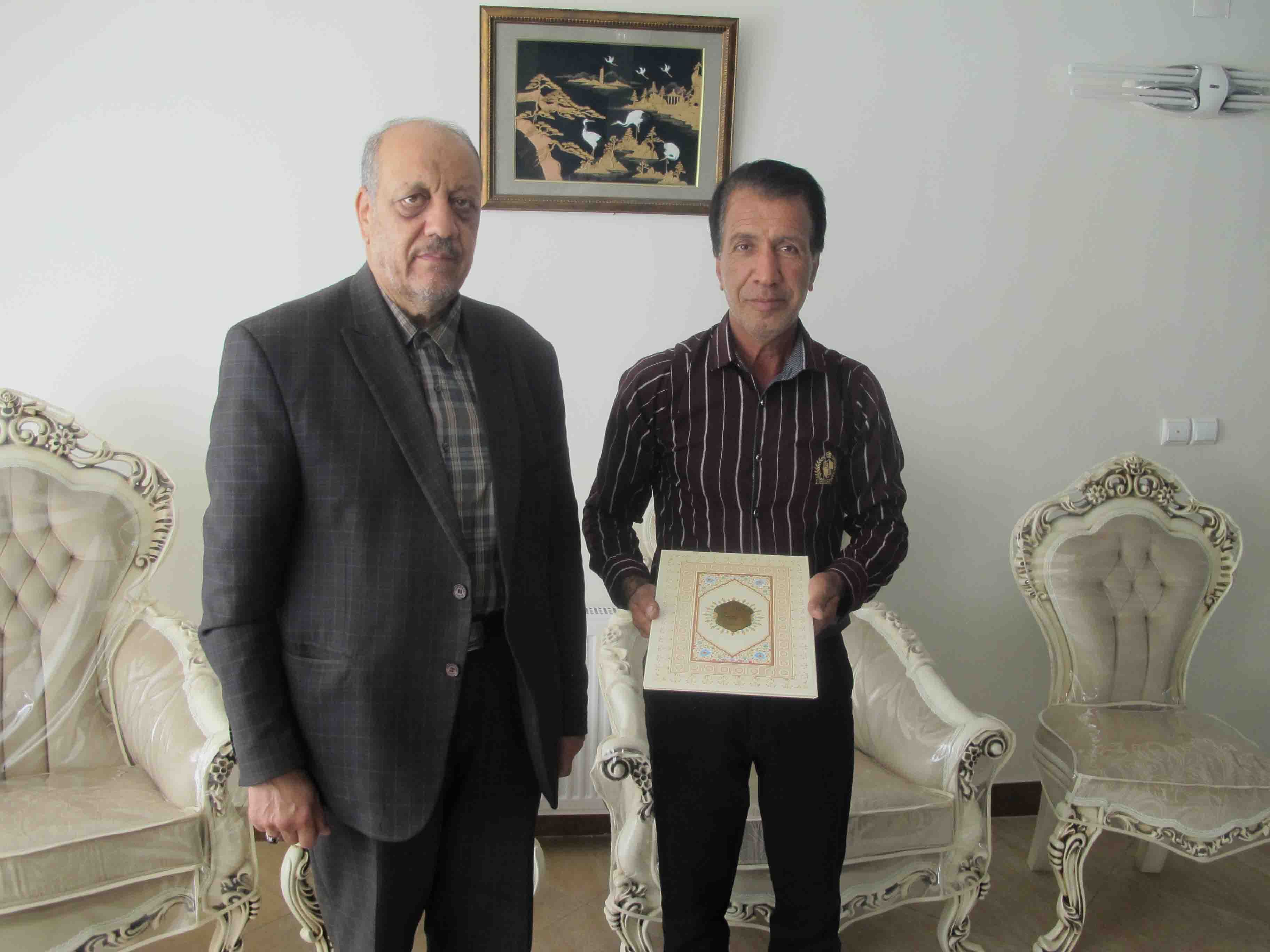 دیدار و سرکشی از ۴ نفر پیشکسوتان شهرستان شازند (شهر مهاجران)