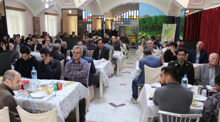 مراسم ضیافت خانوادگی بازنشستگان انتظامی شهرستان تبریز
