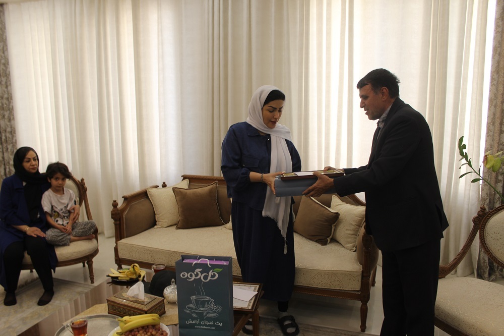 دیدار با ۴ بازنشسته در شهرستان ورامین