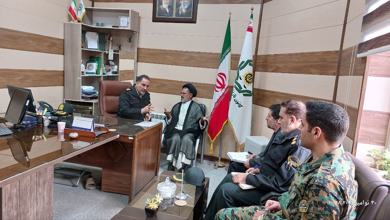 بازدید سردار نجفی از کانون بازنشستگان انتظامی استان همدان