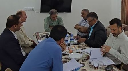 بازدید میدانی جانشین کانون بازنشستگان از پیشرفت پروژه انبارسر