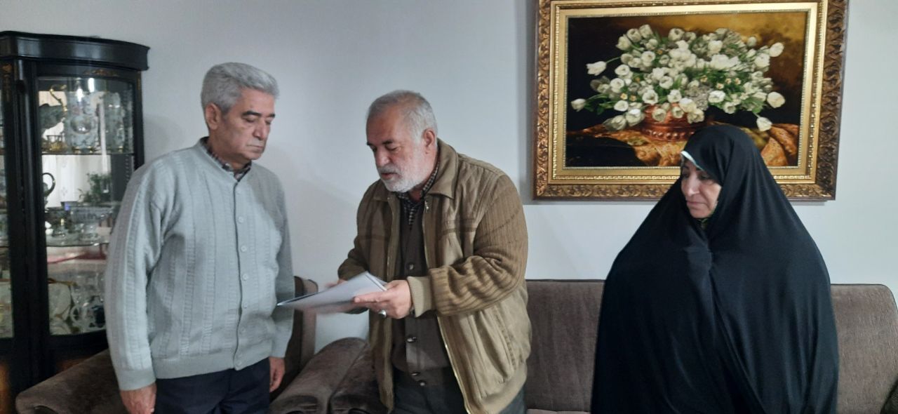 دیدار رئیس کانون بازنشستگان استان آذربایجان غربی با ۵ پیشکسوت بازنشسته