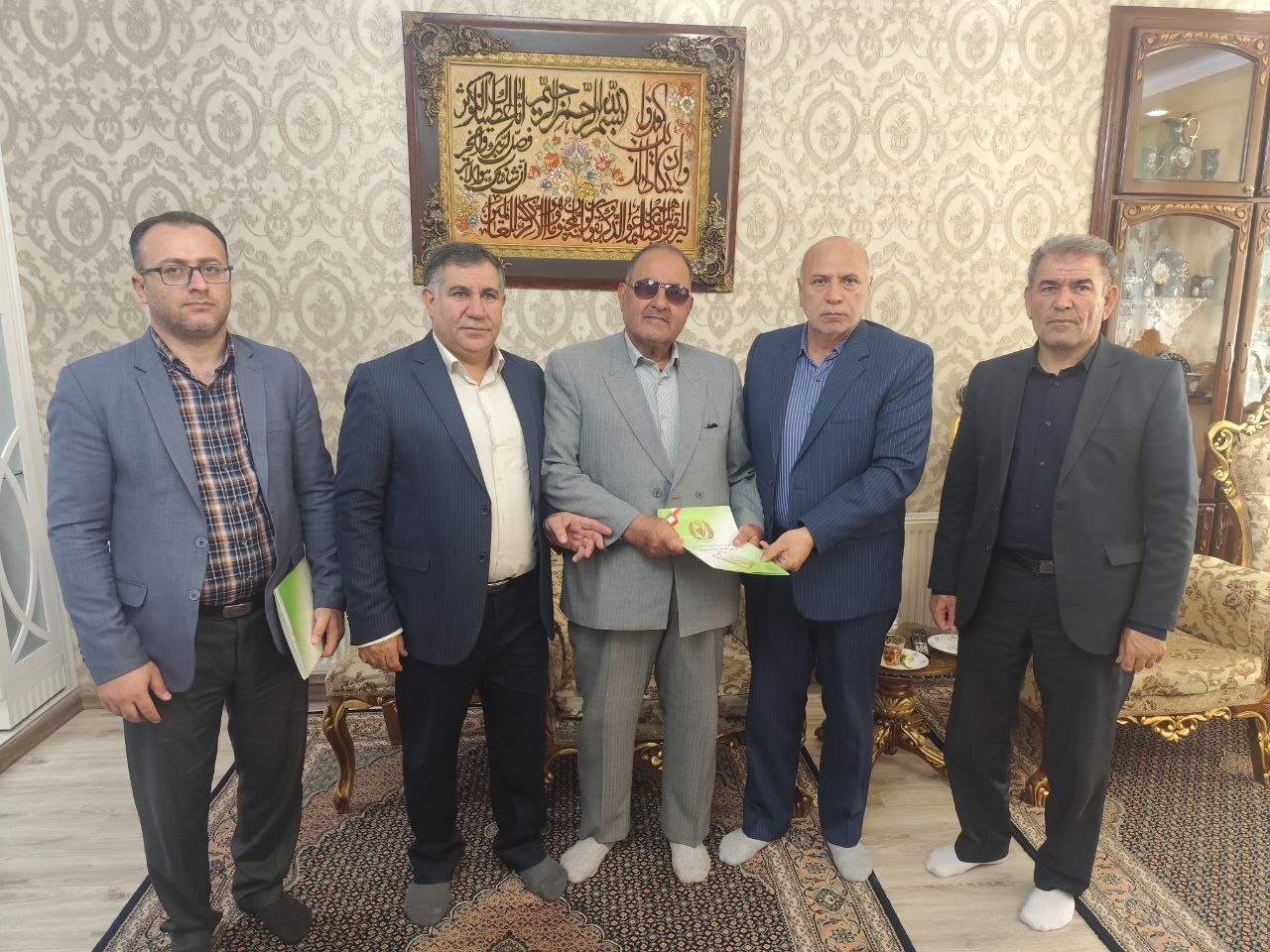 دیدار با ۱۰ پیشکسوت بازنشسته استان اردبیل بمناسبت هفته نیروی انتظامی