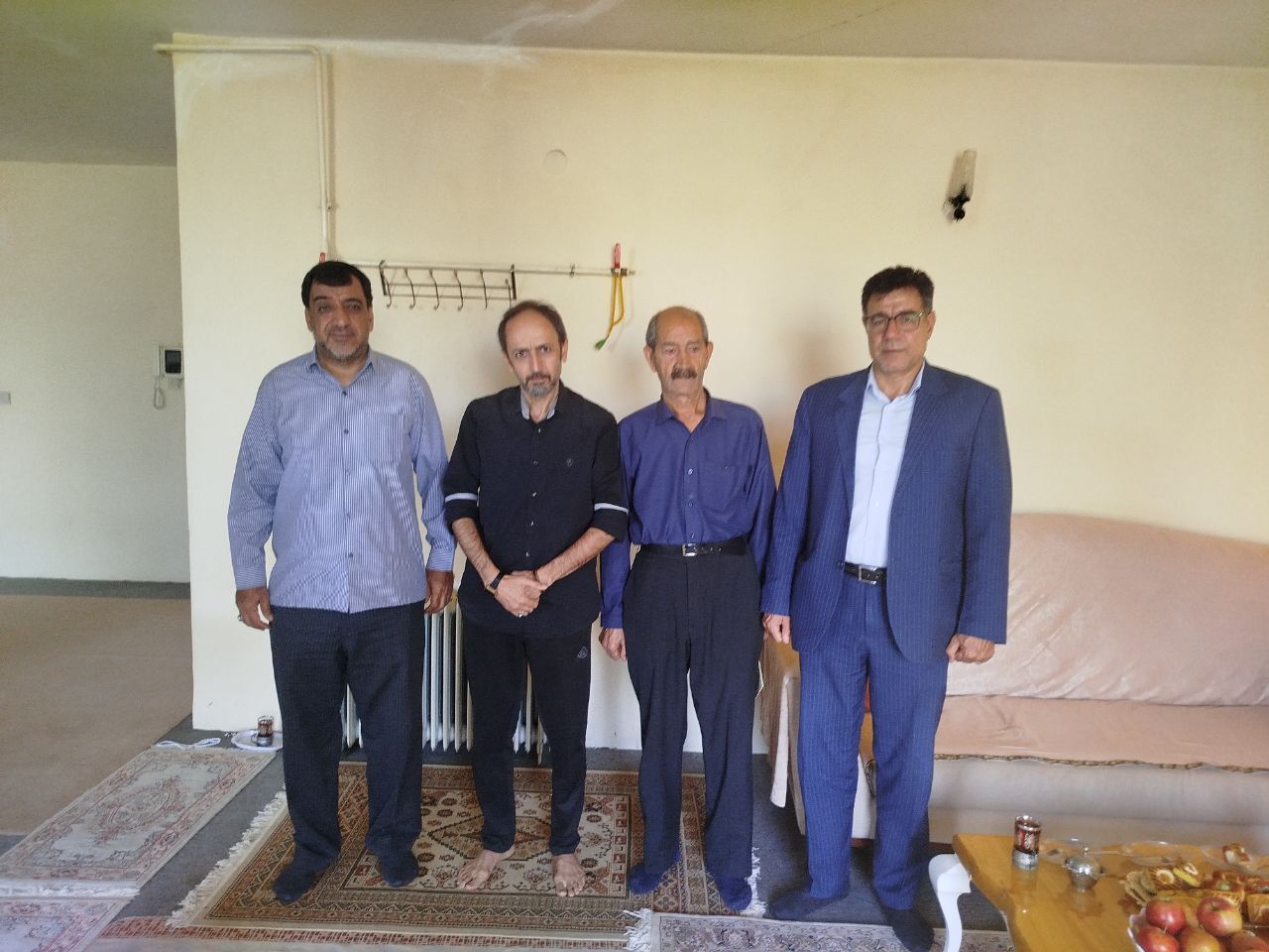 دیدار با ۱۱ پیشکسوت بازنشسته استان کرمانشاه