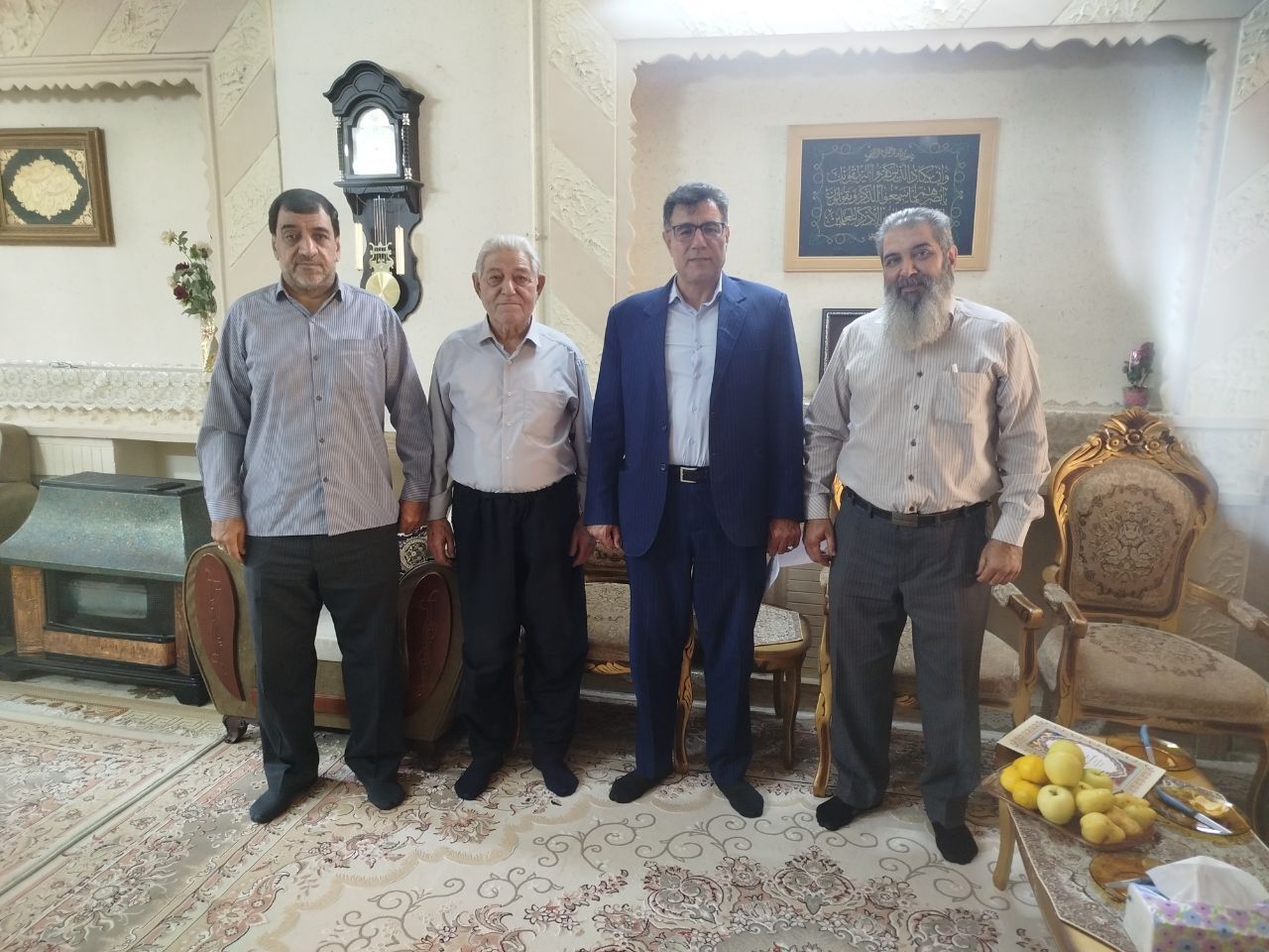 دیدار با ۱۱ پیشکسوت بازنشسته استان کرمانشاه