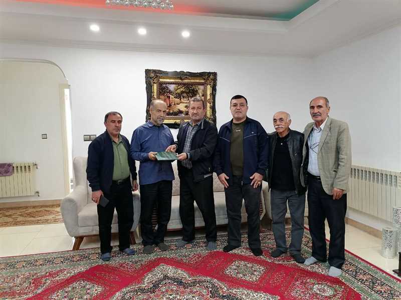 دیدار و تکریم از ۵ پیشکسوت انتظامی شهرستان قائمشهر