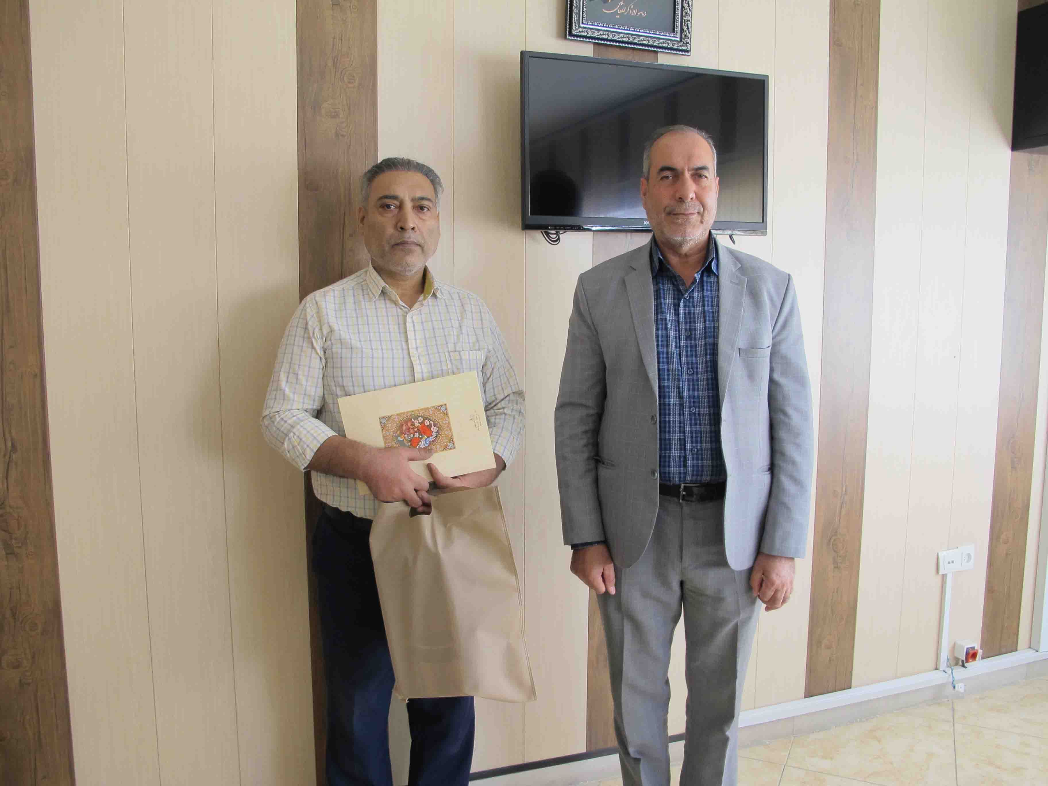 دیدار رئیس کانون بازنشستگان استان مرکزی با ۴ نفر از پیشکسوتان