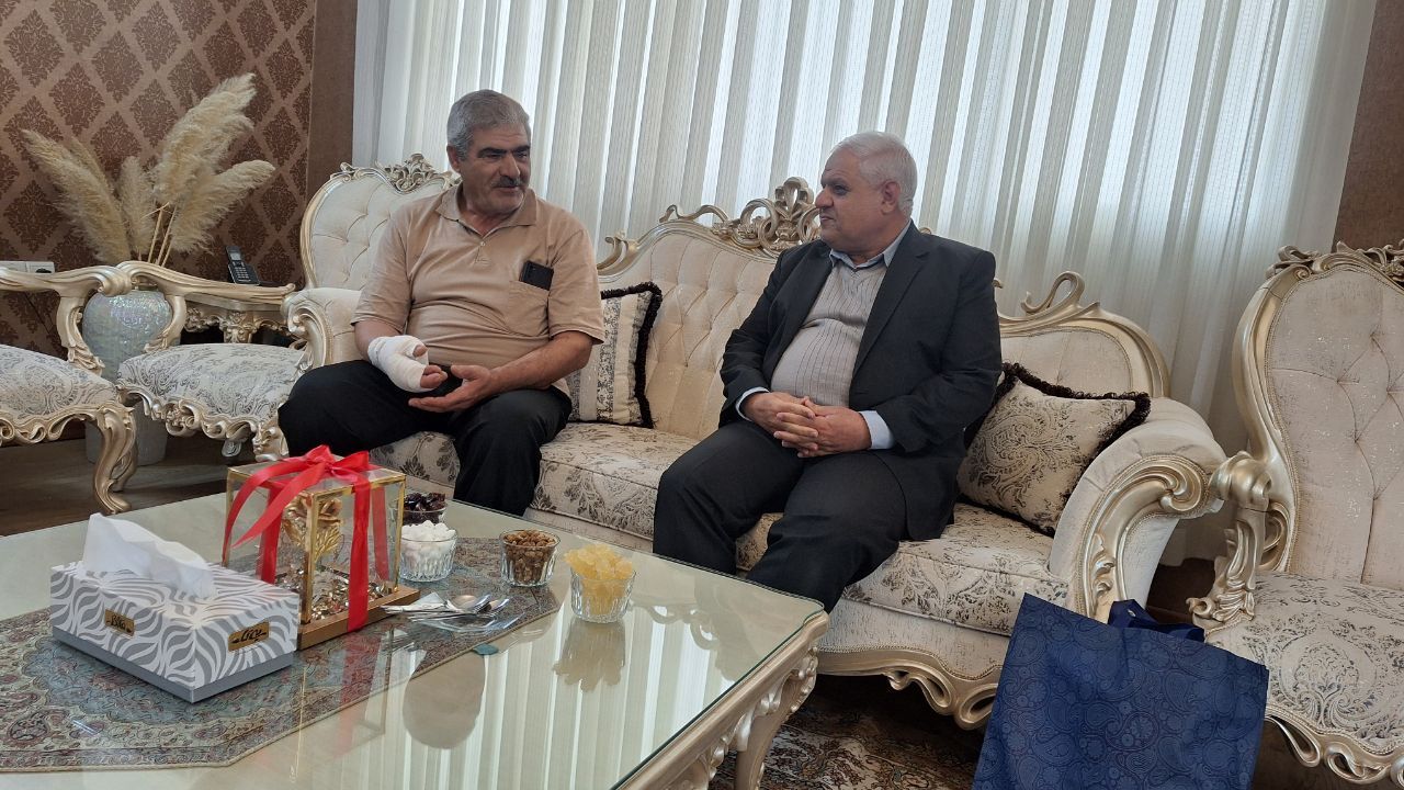 دیدار با ۳ نفر از پیشکسوتان در شهرستان مشهد مقدس