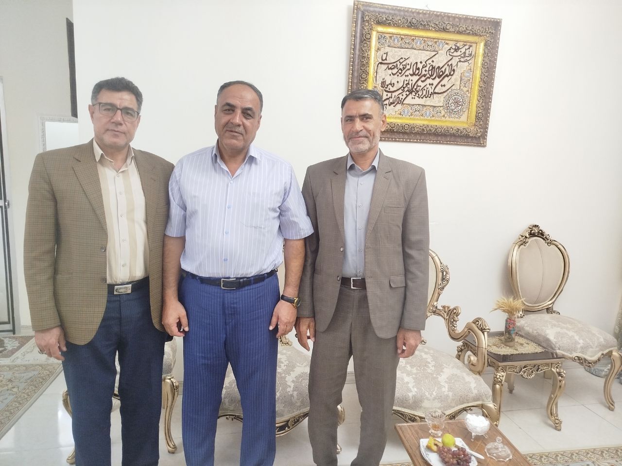 دیدار با ۸ پیشکسوت بازنشسته استان کرمانشاه