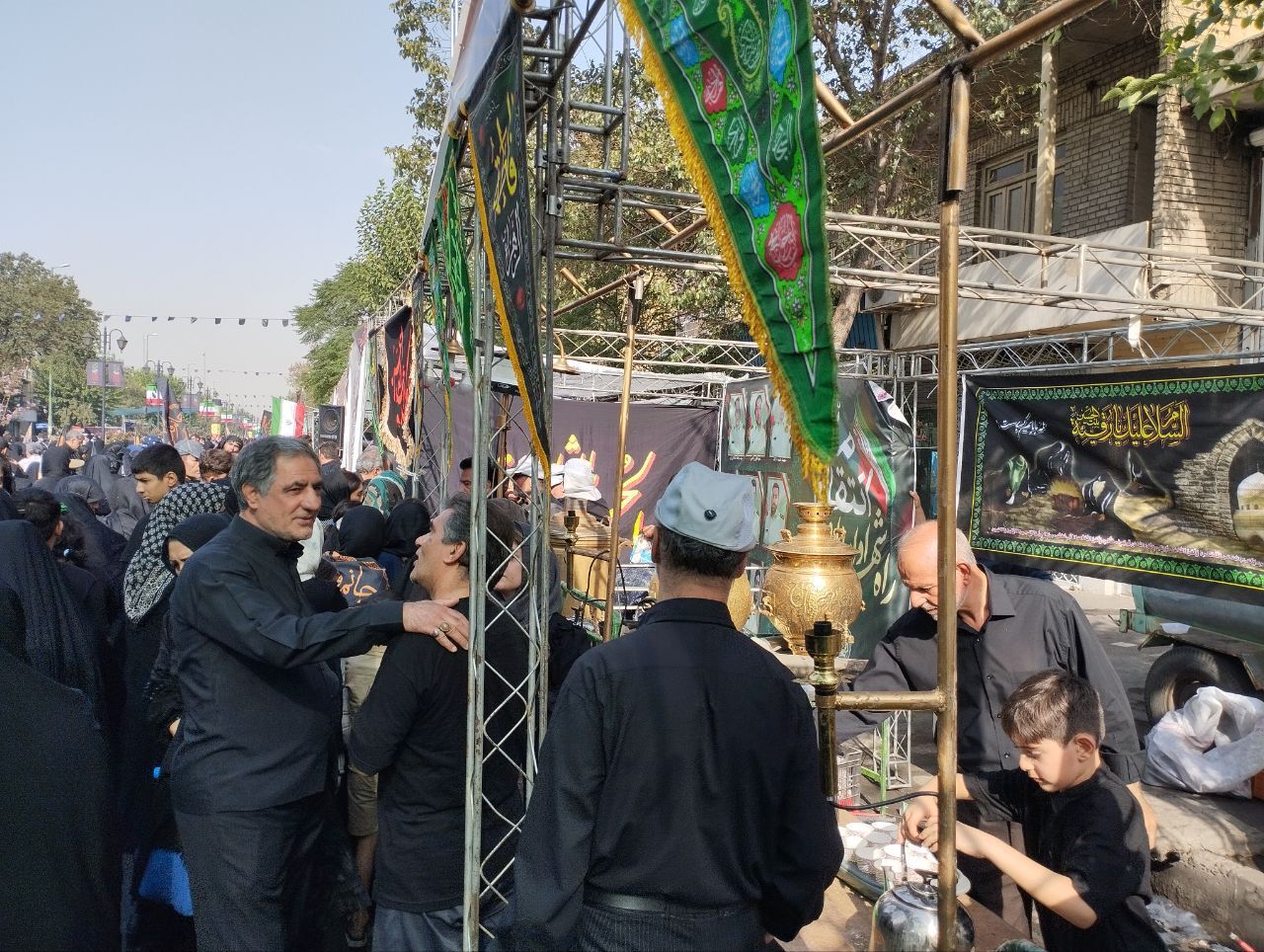 گزارش عملکرد کانون بازنشستگان انتظامی در موکب های اربعین حسینی