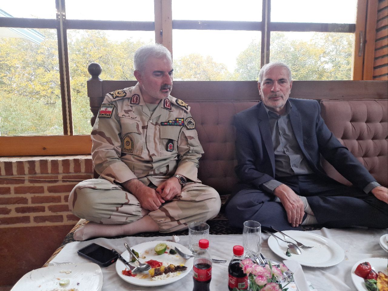 مراسم دورهمی فرمانده مرزبانی استان آذربایجان غربی با پیشکسوتان مرزبانی