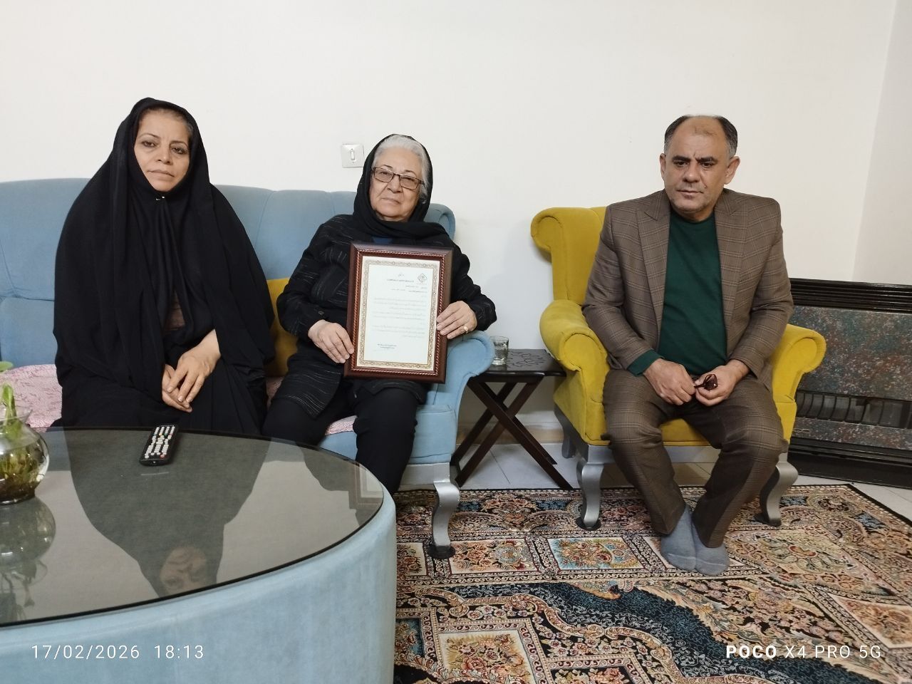 دیدار مدیر ارشد اداره بازنشستگی نیرو‌های مسلح استان البرز با ۱۵ نفر از اعضای وابسته زن فراجا استان البرز