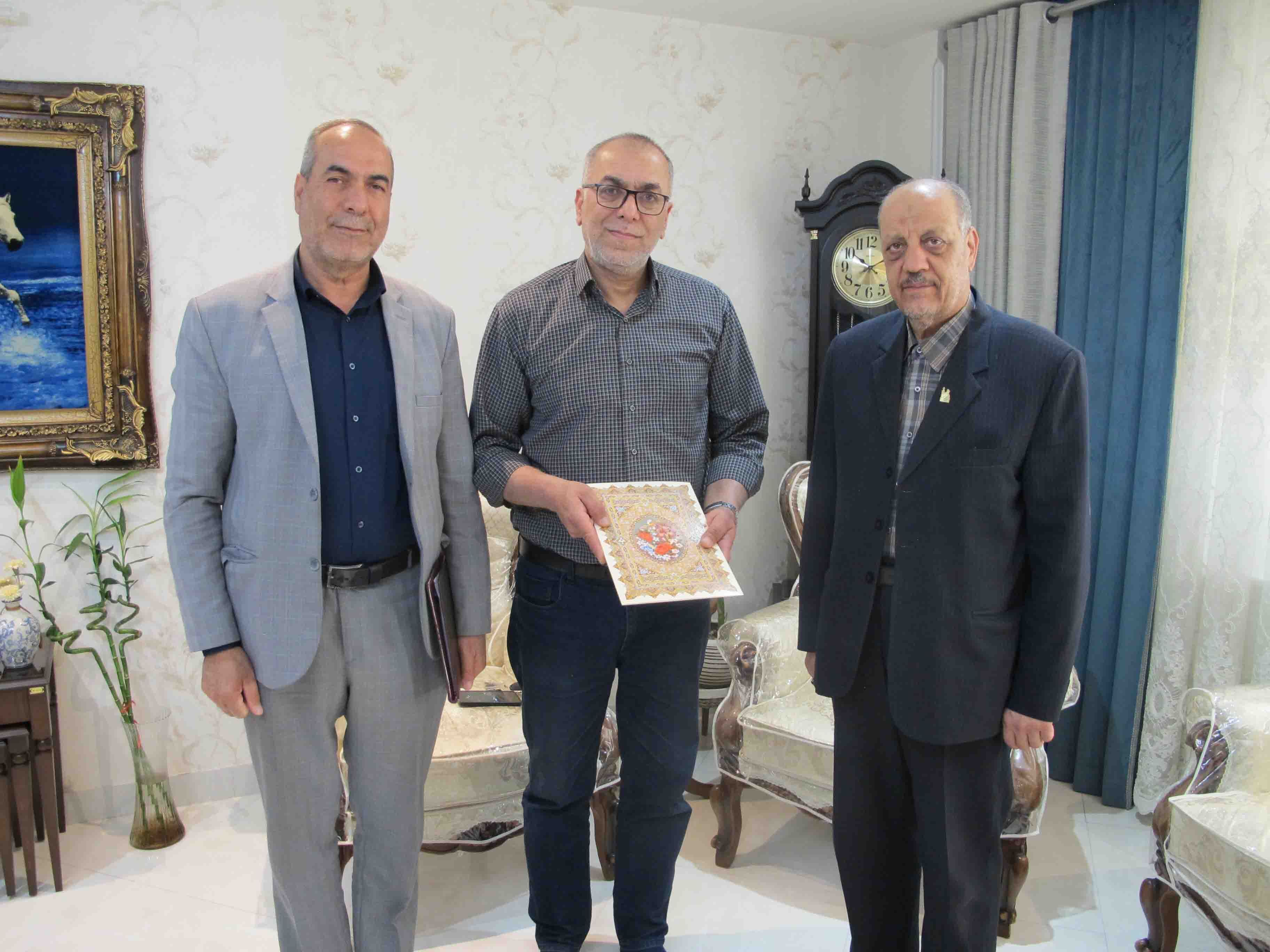 دیدار و سرکشی از ۵ نفر پیشکسوتان شهر اراک