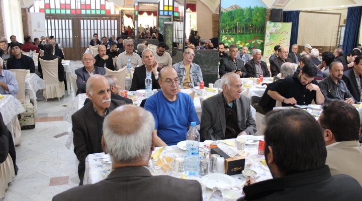 مراسم ضیافت خانوادگی بازنشستگان انتظامی شهرستان تبریز