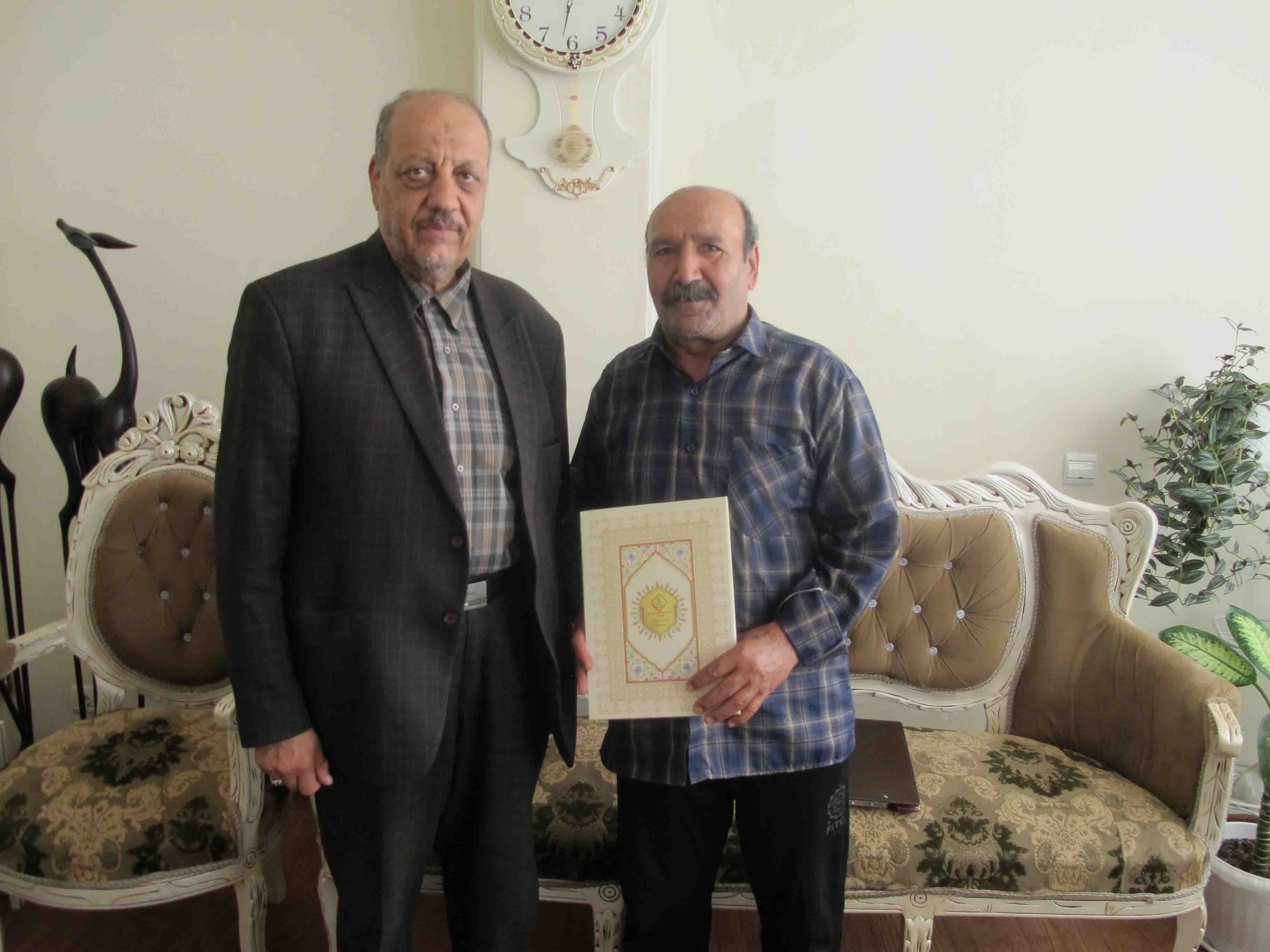 دیدار و سرکشی از ۴ نفر پیشکسوتان شهرستان شازند (شهر مهاجران)