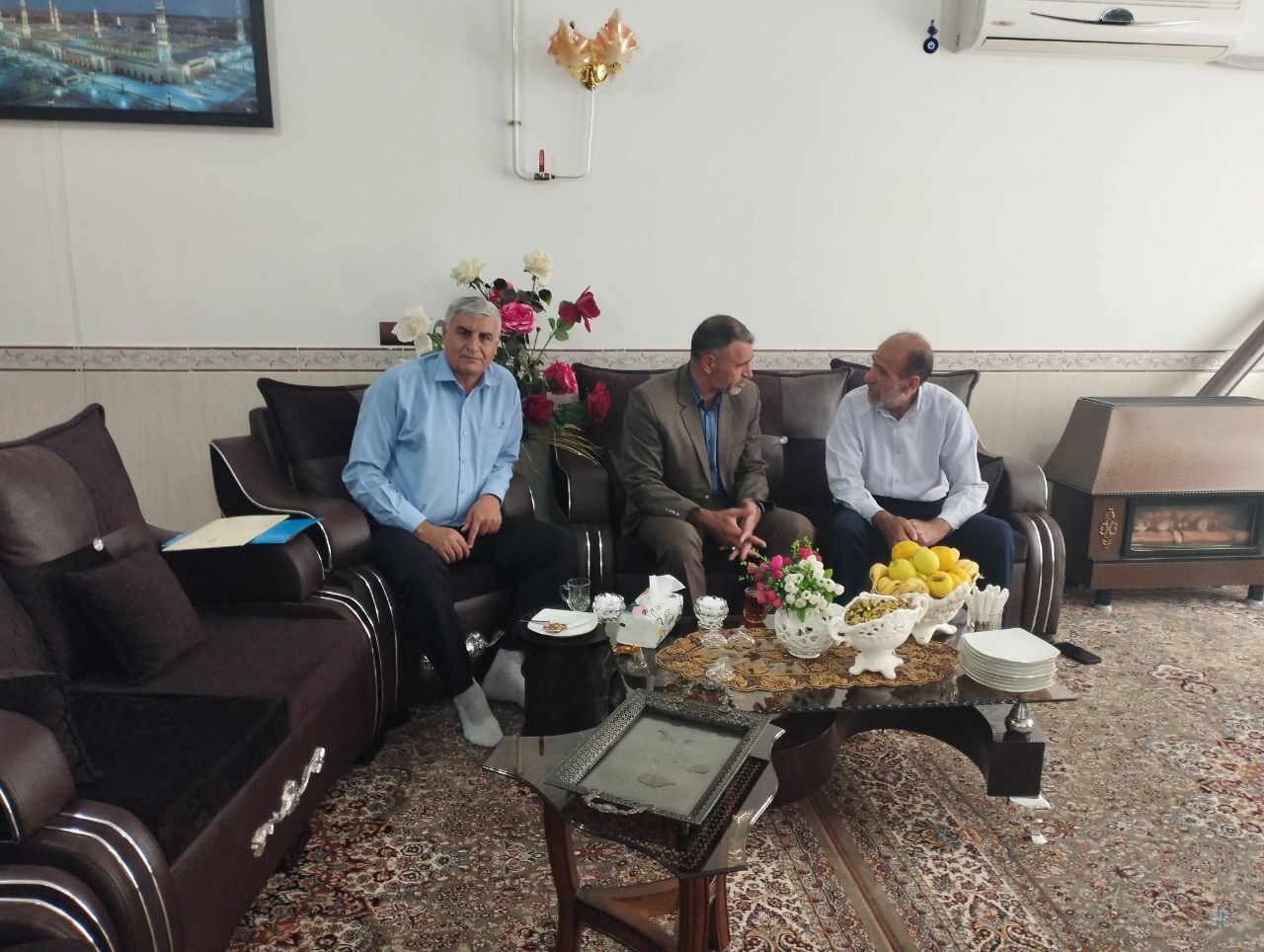 دیدار ۷ با پیشکسوت بازنشسته شهرستان صحنه