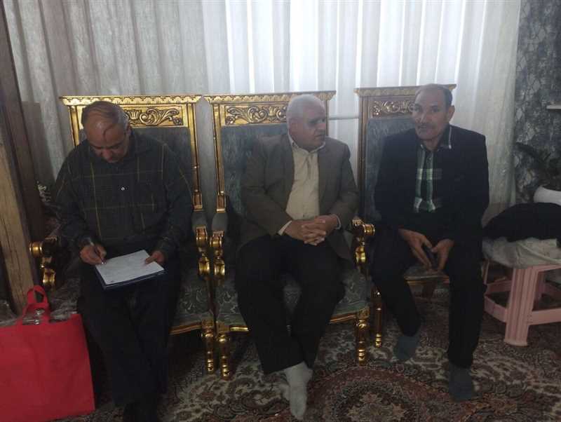 دیدار با ۴ نفر از پیشکسوتان درشهرستان مشهد مقدس