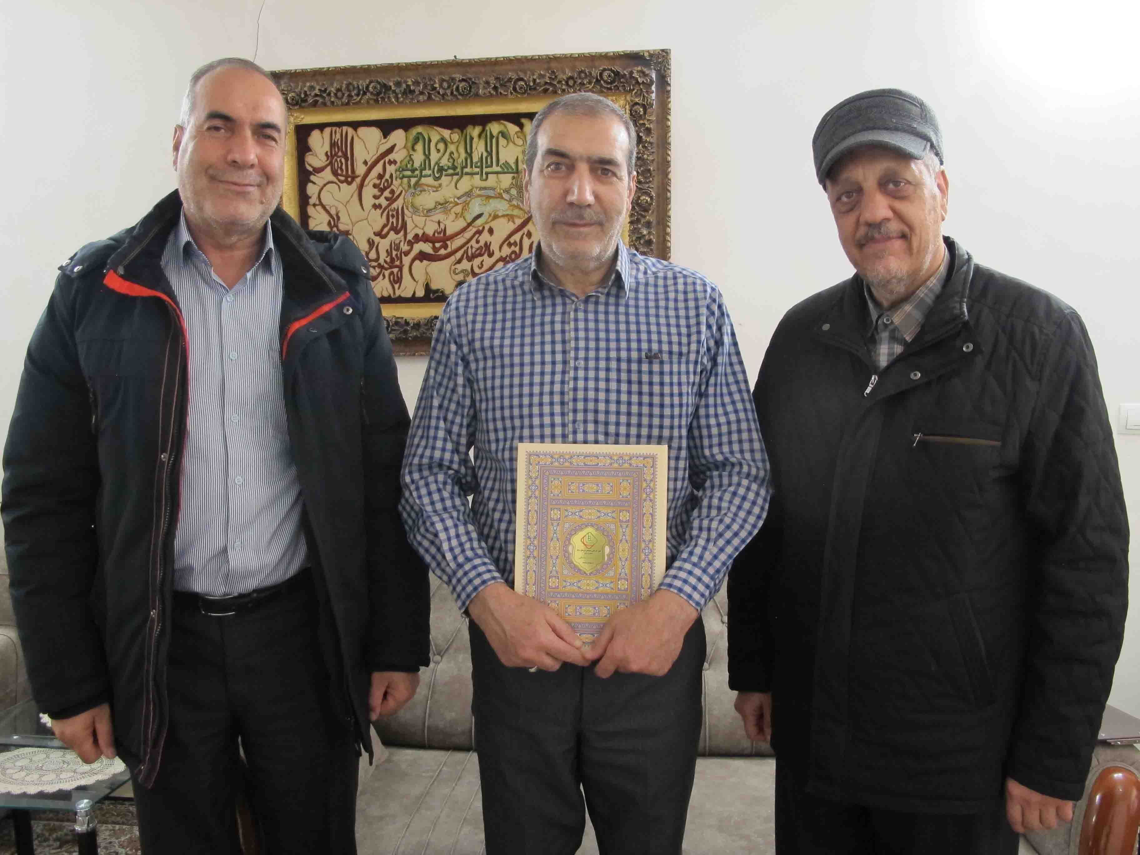 دیدار رئیس کانون بازنشستگان استان مرکزی با ۶ نفر از پیشکسوتان شهرستان اراک