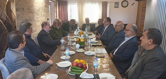 برگزاری جلسه با نماینده مردم شهرستان لنگرود در مجلس شورای اسلامی