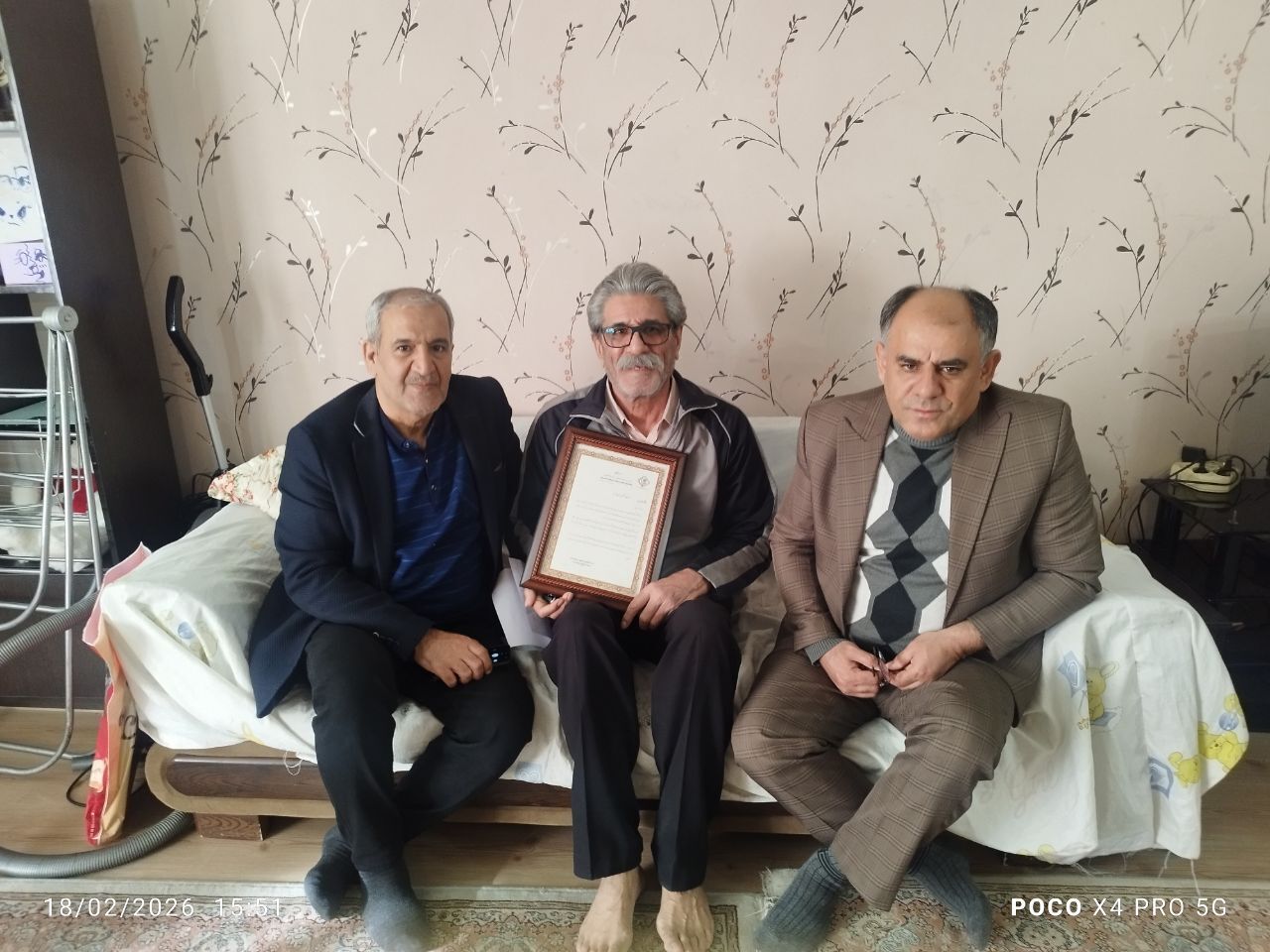 دیدار مدیر ارشد اداره بازنشستگی نیرو‌های مسلح استان البرز با ۱۰ نفر از بازنشستگان فراجا استان البرز
