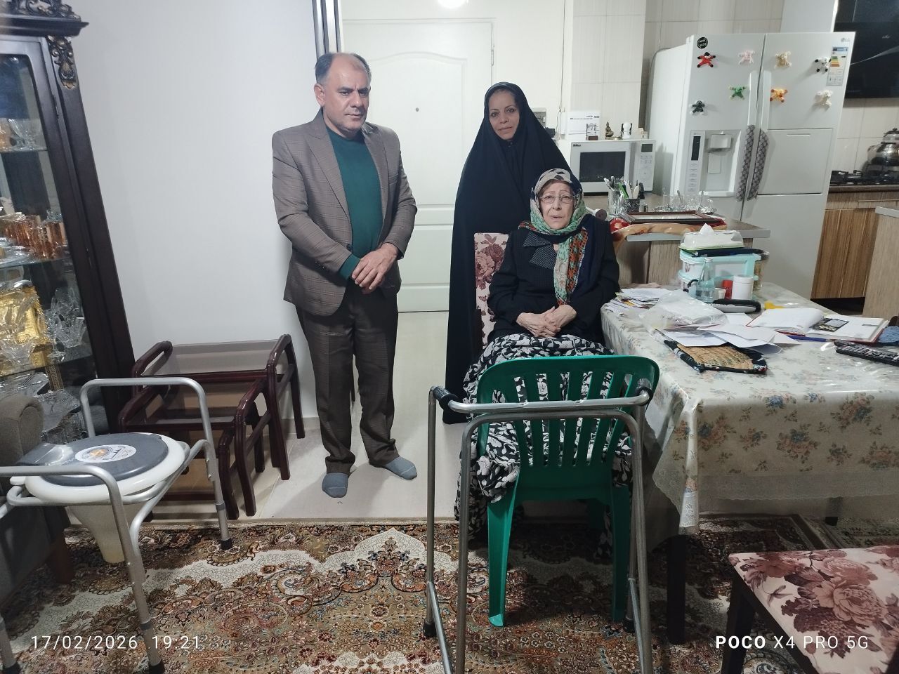 دیدار مدیر ارشد اداره بازنشستگی نیرو‌های مسلح استان البرز با ۱۵ نفر از اعضای وابسته زن فراجا استان البرز