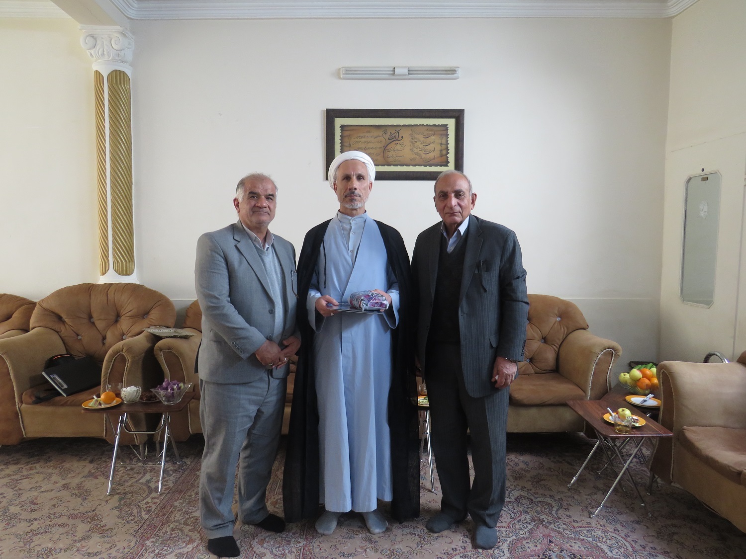 دیدار صمیمی با ۷ نفر از بازنشستگان شهرستان یزد