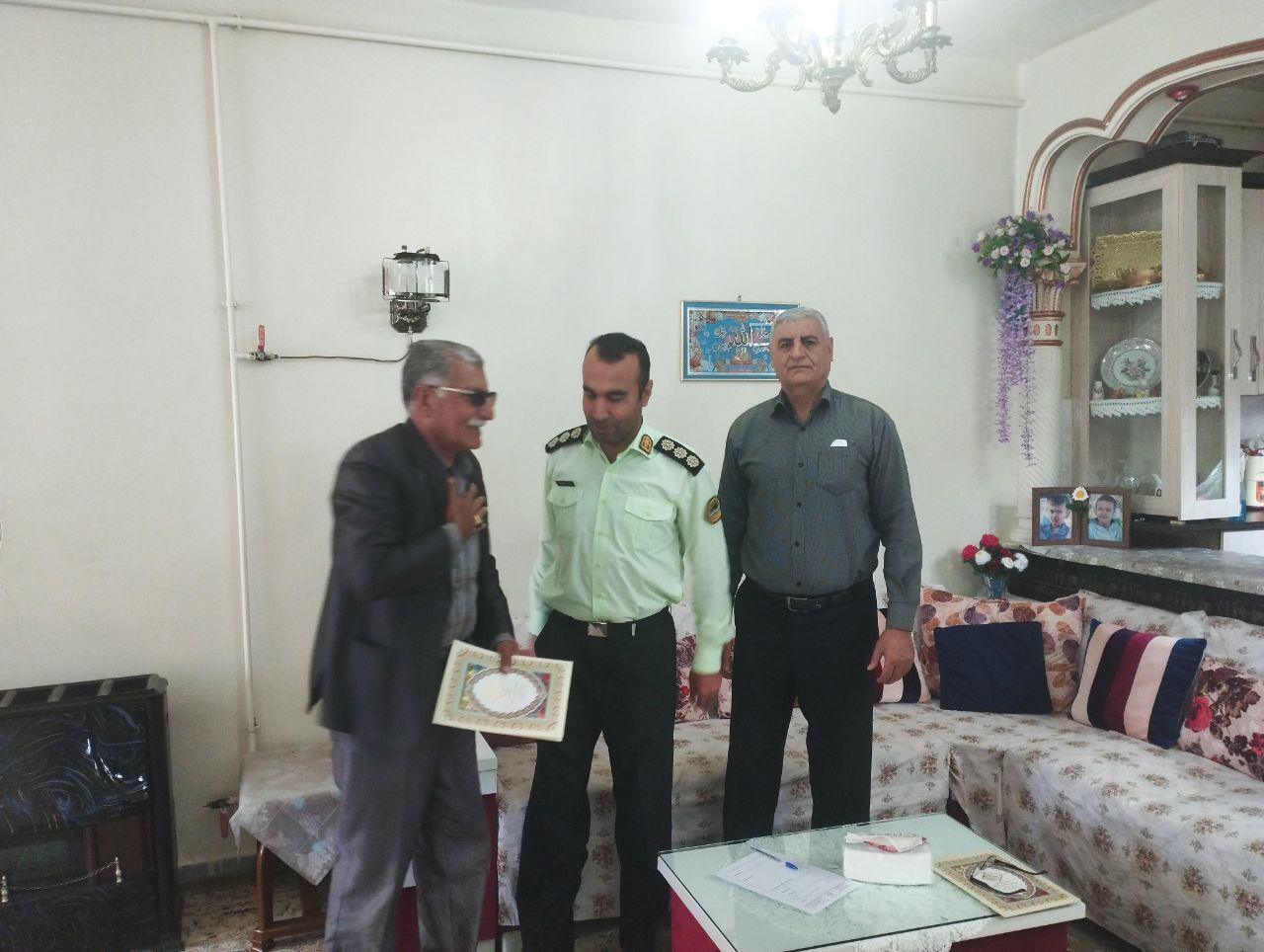 دیدار ۷ با پیشکسوت بازنشسته شهرستان صحنه