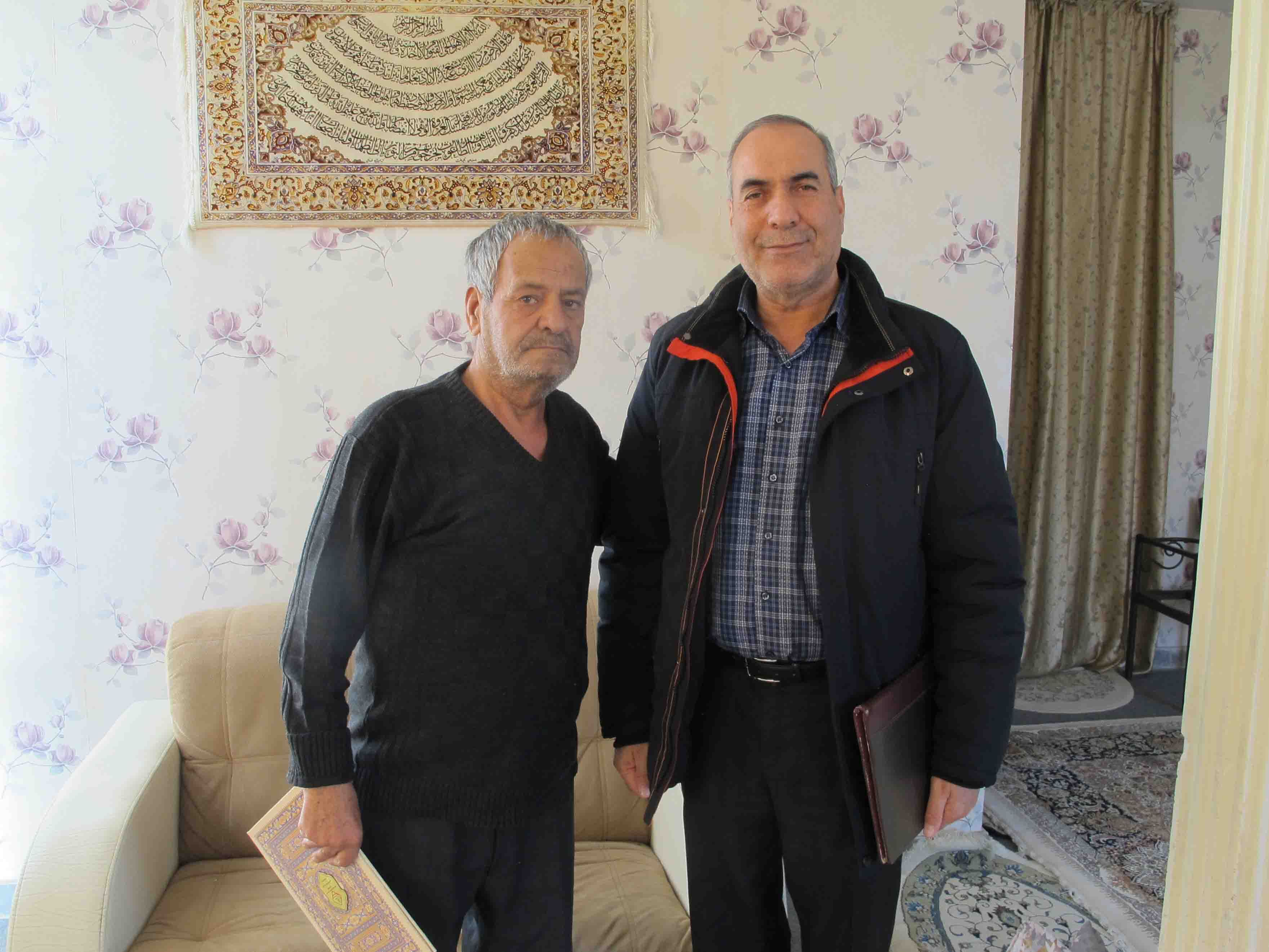 دیدار رئیس کانون بازنشستگان استان مرکزی با ۶ نفر از پیشکسوتان شهرستان اراک