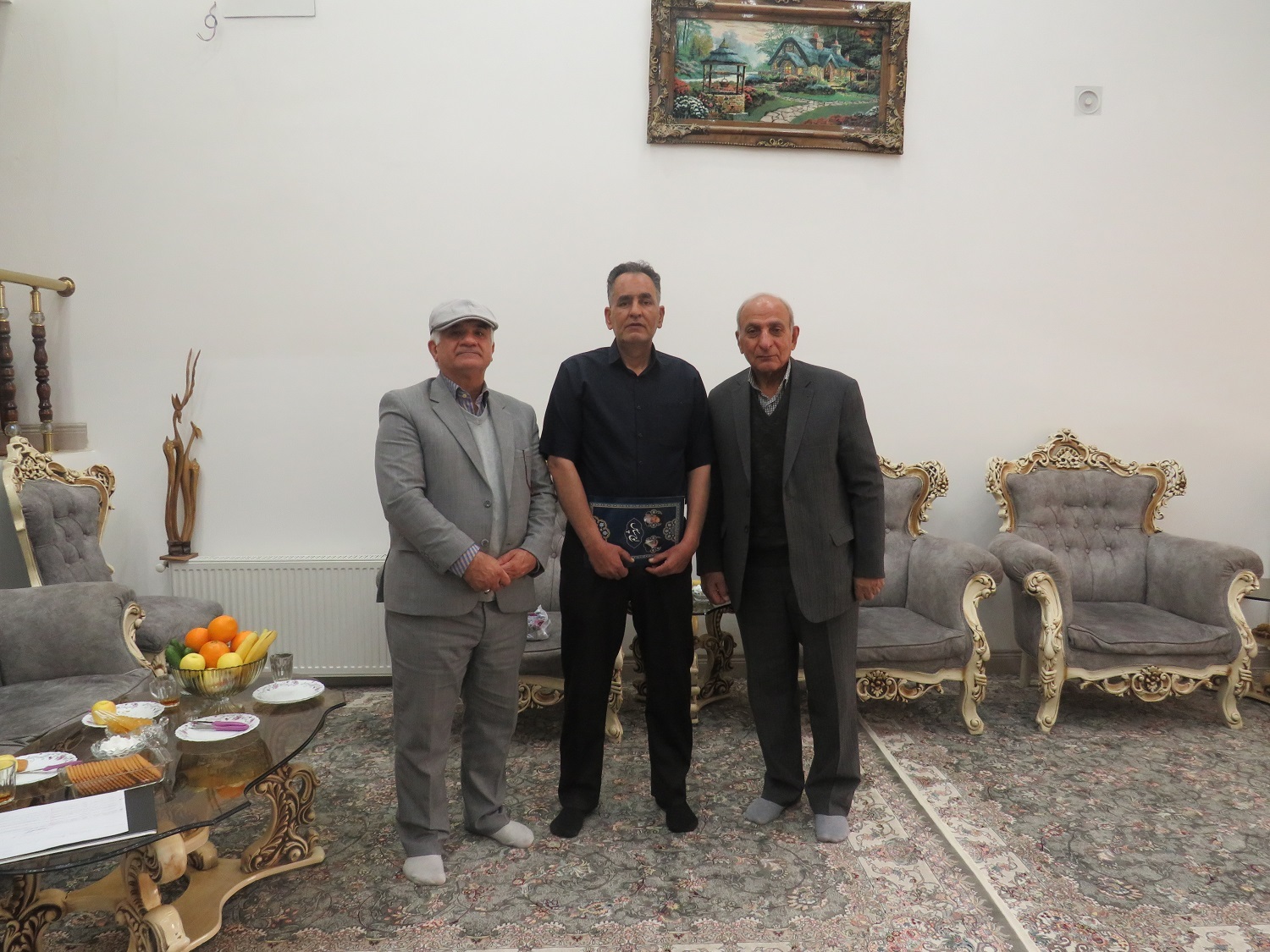 دیدار صمیمی با ۱۲ نفر از بازنشستگان و مستمری بگیر شهرستان یزد