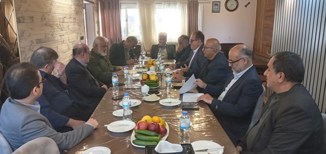 برگزاری جلسه با نماینده مردم شهرستان لنگرود در مجلس شورای اسلامی