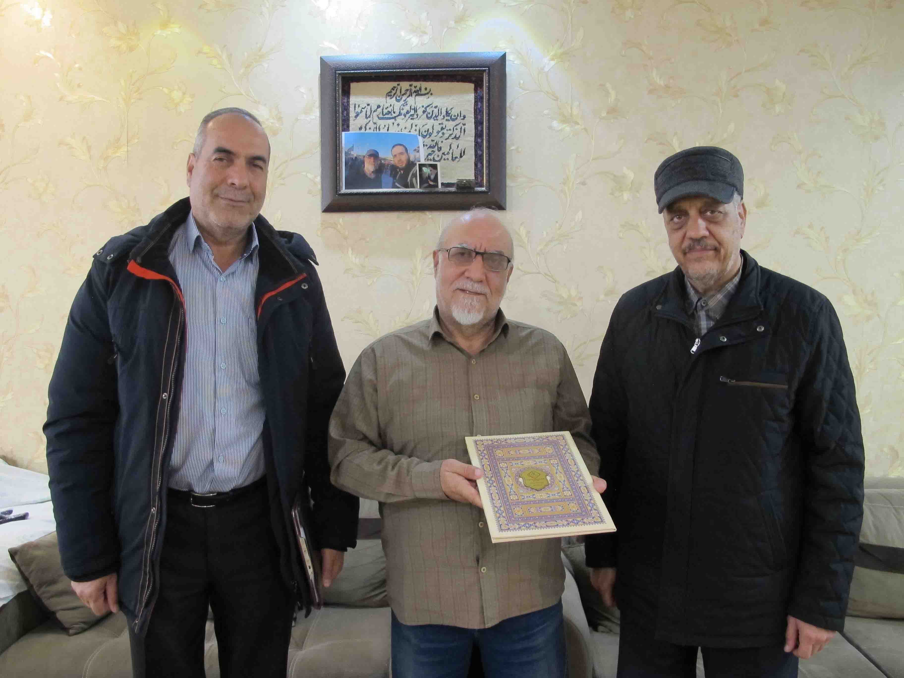 دیدار رئیس کانون بازنشستگان استان مرکزی با ۶ نفر از پیشکسوتان شهرستان اراک