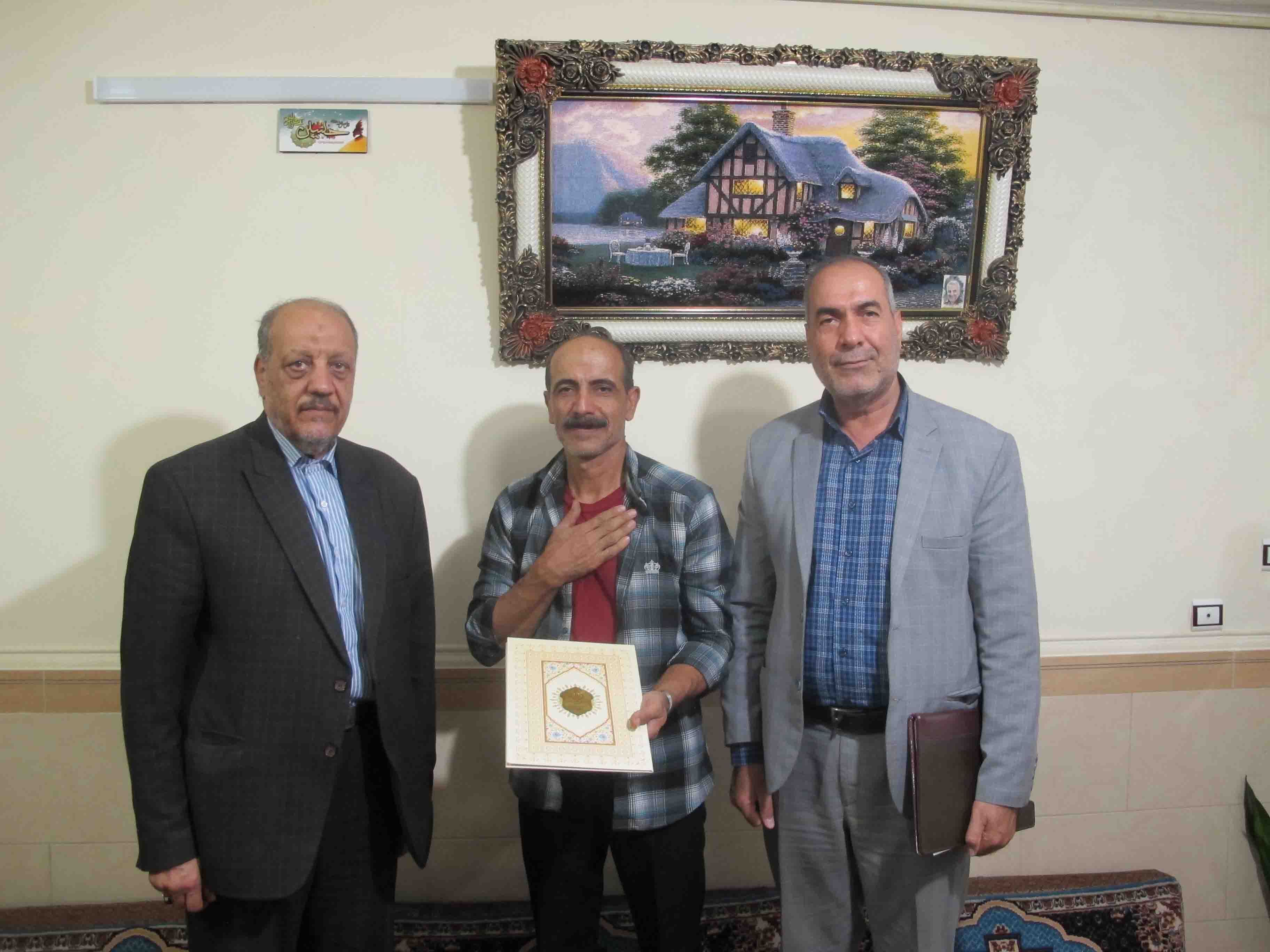 دیدار رئیس کانون بازنشستگان استان مرکزی با ۶ نفر از پیشکسوتان