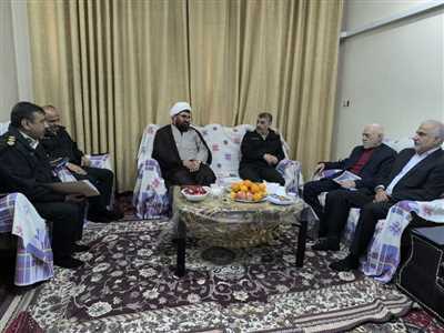 دیدار فرمانده انتظامی خوزستان با دو پیشکسوت بازنشسته اهوازی