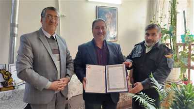 دیدار و ملاقات با ۴ نفر از اعضای وابسته شهرستان شاهین شهر