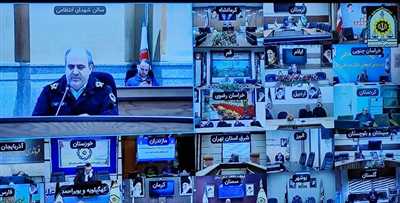 گزارش رئیس مرکز امور بازنشستگان از خدمات سه‌ساله فرماندهی کل انتظامی
