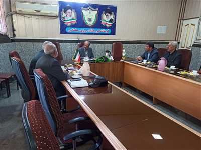 دیدار روسای کانون های نیروهای مسلح شهرستان سلماس با نماینده مجلس شورای اسلامی