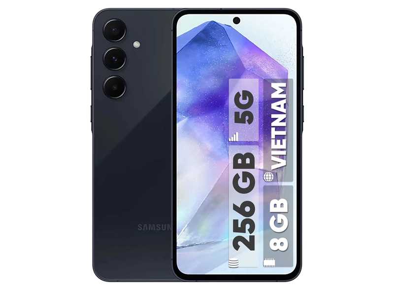 گوشی موبایل سامسونگ مدل Galaxy A55 دو سیم کارت ظرفیت 256 گیگابایت و رم 8 گیگابایت - ویتنام
